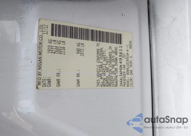 1N4AL3AP4DN493611: 43639219