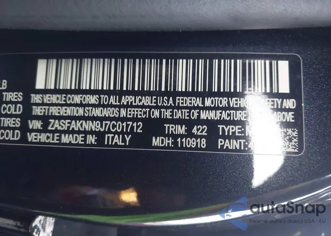 ZASFAKNN9J7C01712: 43641509