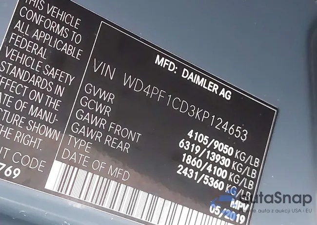 WD4PF1CD3KP124653: 43642323