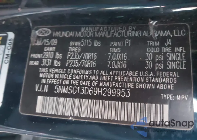 5NMSG13D69H299953: 43642218