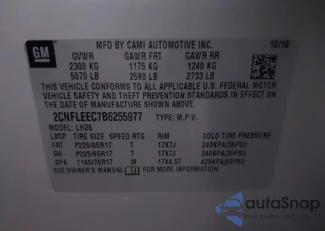 2CNFLEEC7B6255977: 43643325