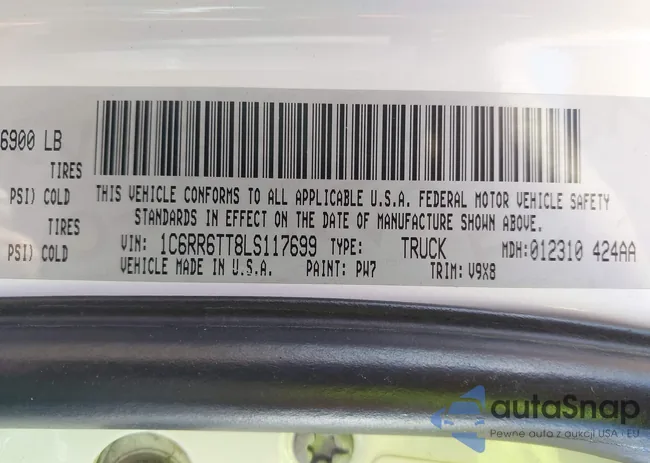 1C6RR6TT8LS117699: 43643383