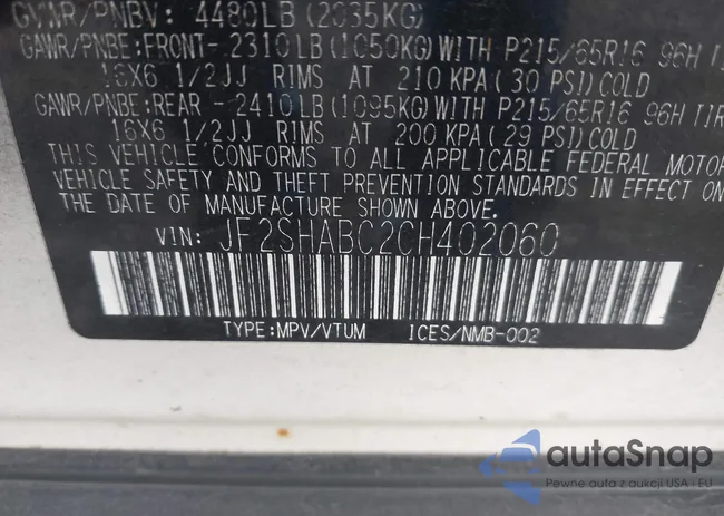 JF2SHABC2CH402060: 43643729