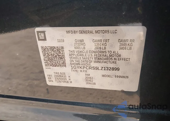 1GYKPCRS5LZ132899: 43642928