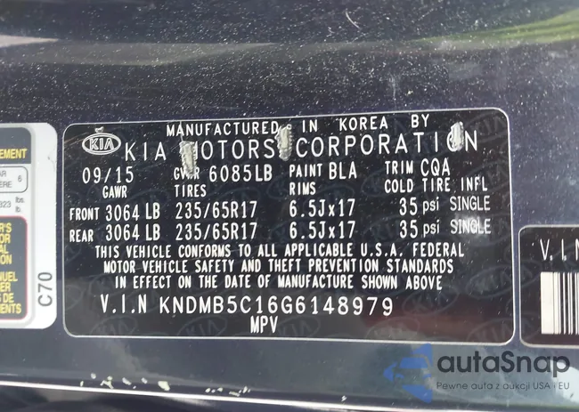 KNDMB5C16G6148979: 43643098