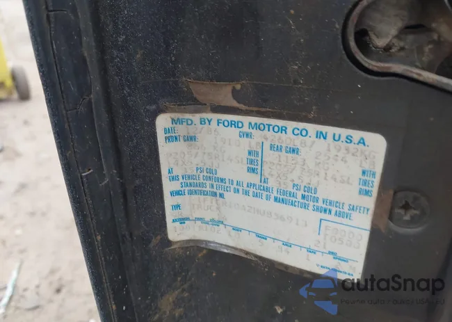 1FTCR10A2HUB36913: 43644503