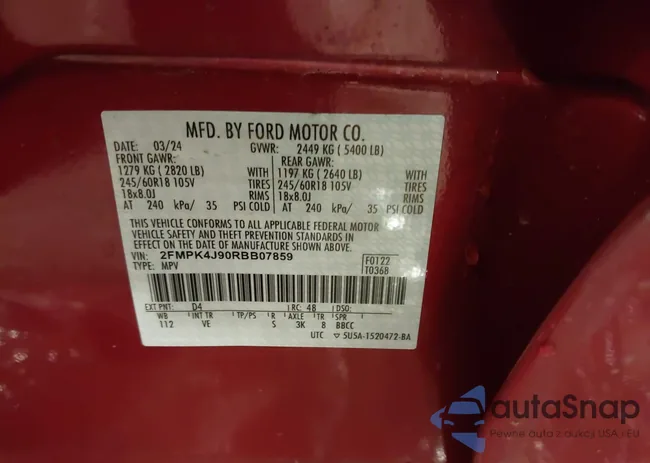 2FMPK4J90RBB07859: 43645767