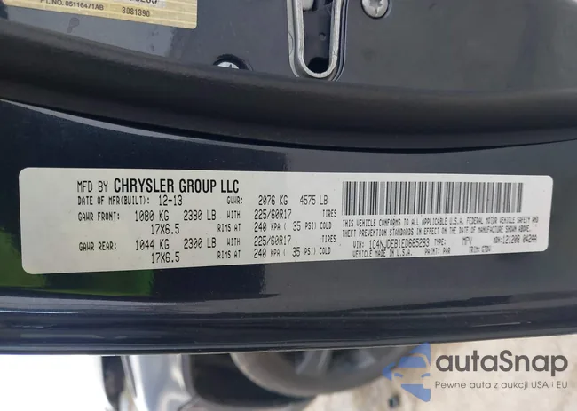 1C4NJDEB1ED665283: 43645150