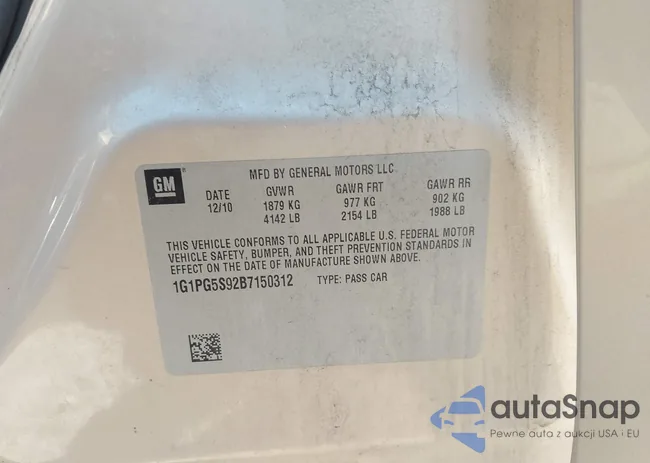 1G1PG5S92B7150312: 43647398