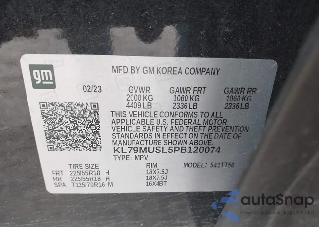 KL79MUSL5PB120074: 43648294