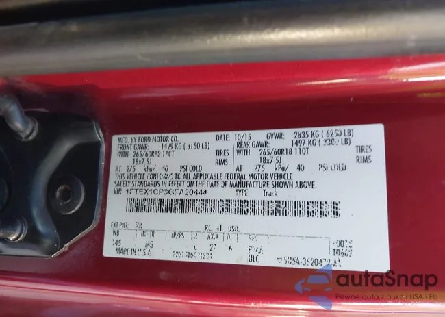 1FTEX1CP3GFA20444: 43648449