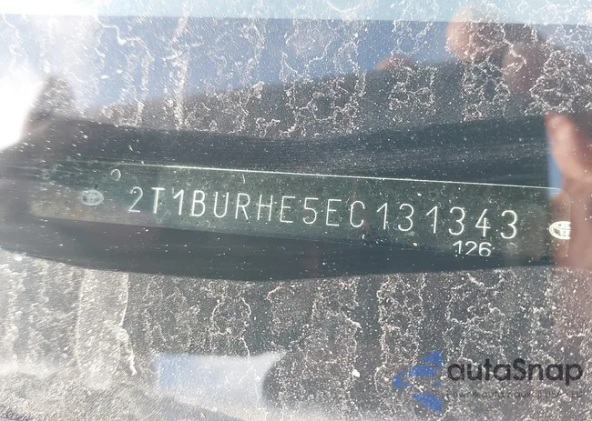 2T1BURHE5EC131343: 43648472