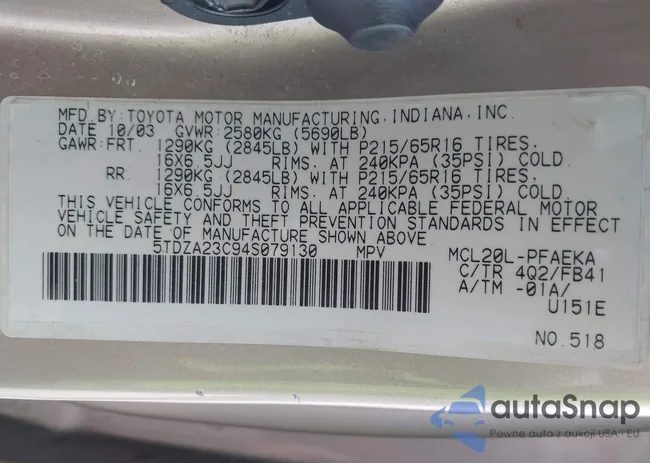 5TDZA23C94S079130: 43648672