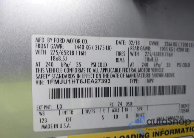 1FMJU1HT6JEA27393: 43649529