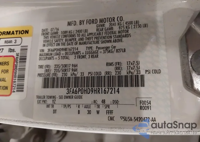 3FA6P0HD9HR167214: 43649632