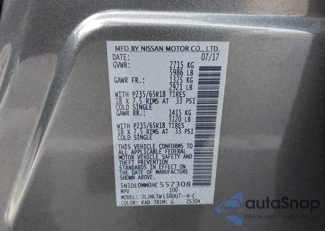 5N1DL0MM0HC557308: 43648901