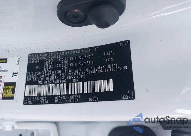 7MUFBABG1SV084307: 43648914