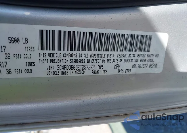 3C4PDDBG5ET297278: 43650075