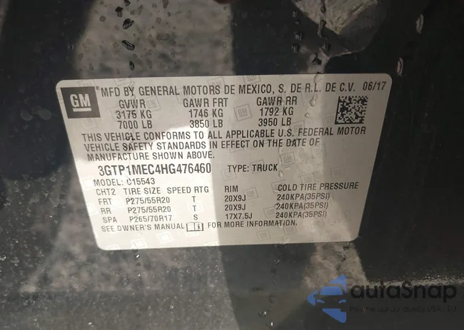 3GTP1MEC4HG476460: 43651331