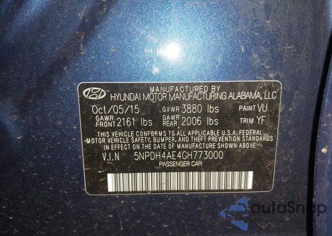 5NPDH4AE4GH773000: 43651587