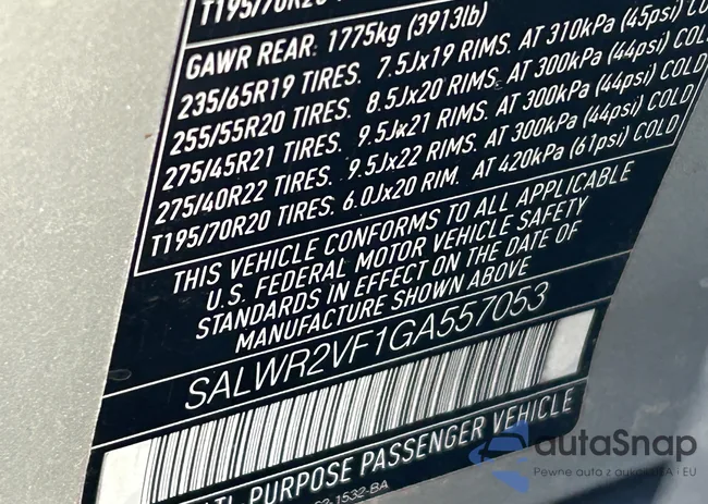 SALWR2VF1GA557053: 43651721