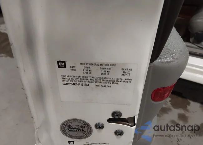 1G4HP54K144121654: 43650810