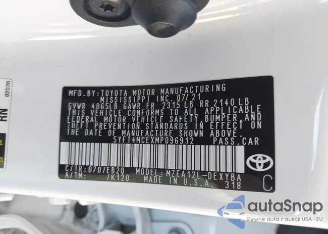 5YFT4MCEXMP096912: 43651140