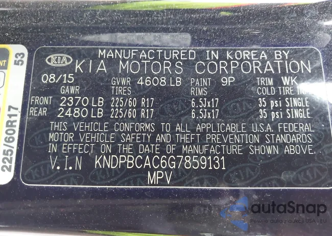 KNDPBCAC6G7859131: 43652197