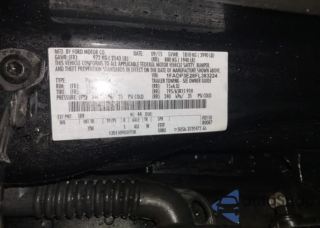 1FADP3E28FL383224: 43652402