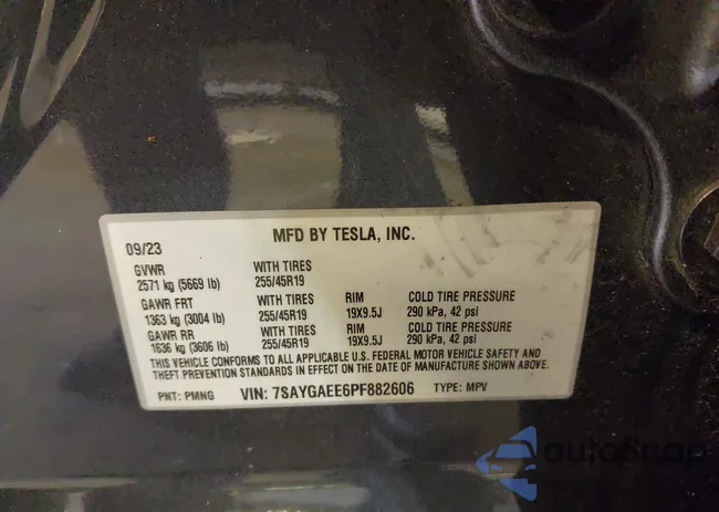 7SAYGAEE6PF882606: 43652949