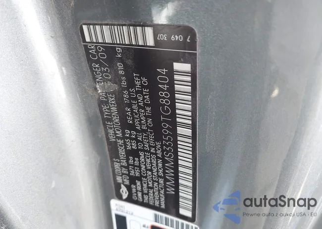 WMWMS33599TG88404: 43654225