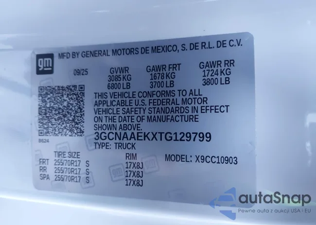 3GCNAAEKXTG129799: 43654505