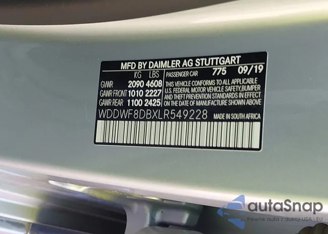 WDDWF8DBXLR549228: 43654026