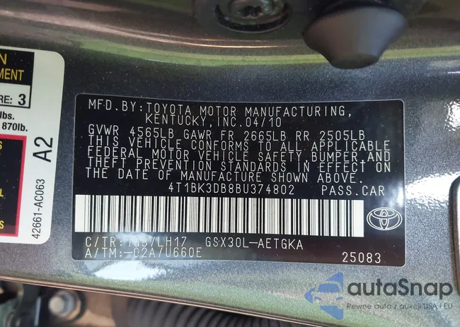 4T1BK3DB8BU374802: 43655728