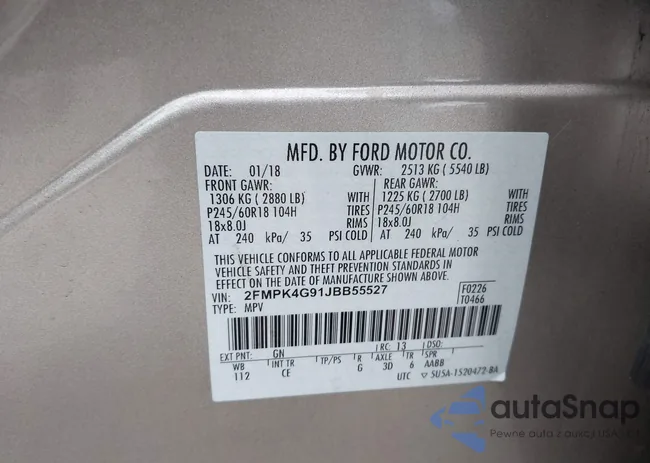 2FMPK4G91JBB55527: 43655749