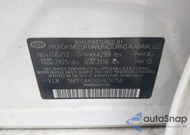 5NPEC4AC8DH634758: 43654936