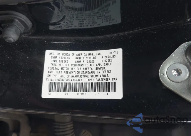 1HGCR2F85FA159421: 43654974