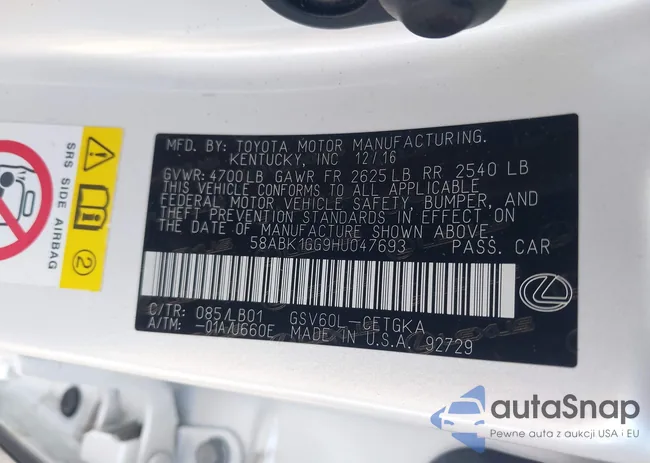 58ABK1GG9HU047693: 43656414