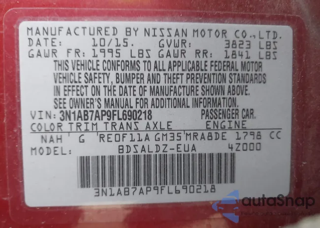 3N1AB7AP9FL690218: 43656470