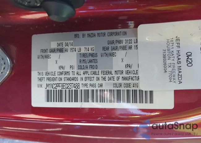 JM1NC2PF8E0237488: 43656713