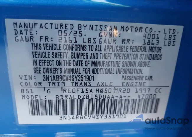 3N1AB8CV4SY351901: 43655831