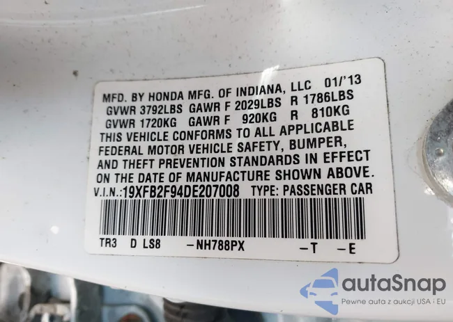 19XFB2F94DE207008: 43659516