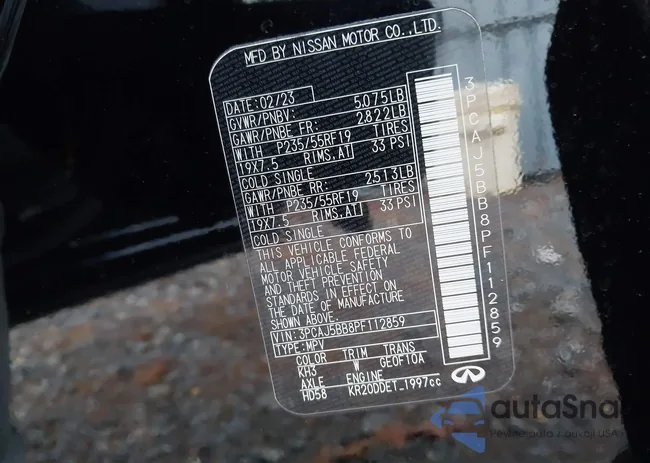 3PCAJ5BB8PF112859: 43659585