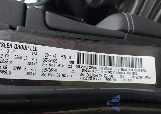 1C4RJFCG3EC441482: 43659604