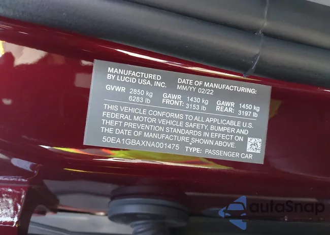 50EA1GBAXNA001475: 43659953