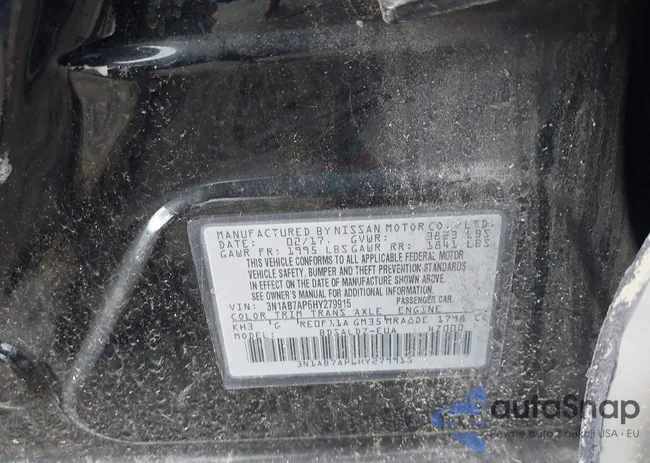 3N1AB7AP6HY279915: 43661402