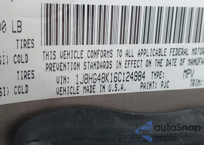 1J8HG48K16C124984: 43661526