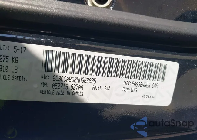 2C3CCABG2HH662985: 43661548