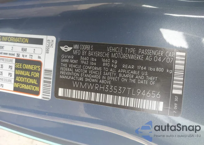 WMWRH33537TL94656: 43661716