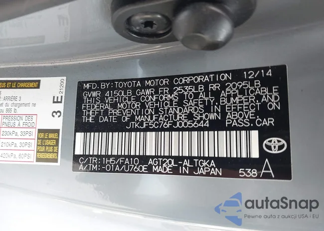 JTKJF5C76FJ005644: 43660793